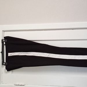 Avenue, Black/White Ladies Spandex Jogger Style, Pants, Plus Size 12